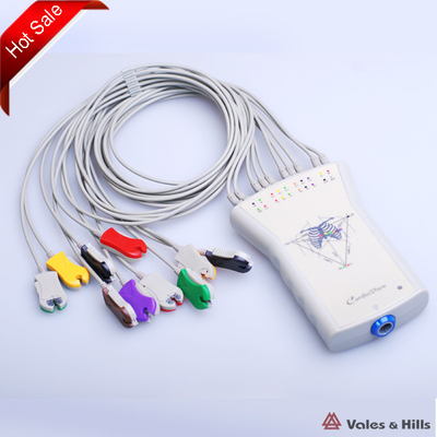 Ecg Stress Test System Usb Cable Connector With Grey Acquisition Box Cv1200