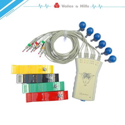 Führungs-Mall-Größe PC des Grau-12 basierte PC ECG des medizinischen Geräts des Computer-ECG Maschine