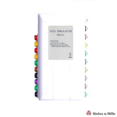 Intelligenter und weißer Ecg-Rhythmus-Simulator-Recorder Bluetooth mit 12 Kanälen