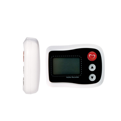 Kanal-Unterstützung der mini weiße Recorder-ambulatorische EKG-Überwachungs-12 des Kanal-3