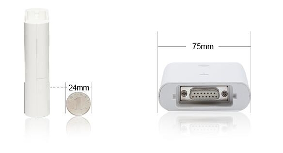 2 drahtlose ECG Entschließung der AA-Batterieleistungs-der Maschinen-0.4uV mit FDA-gebilligtem