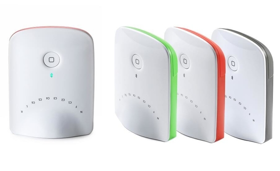 Drahtloses tragbares Ecg-Überwachungs-Gerät Bluetooth angeschlossen für IOS mit drei Farb-Smart-Kasten