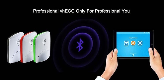 Bluetooth drahtloses ECG bearbeiten bunte Plastikrecorder für IOS maschinell